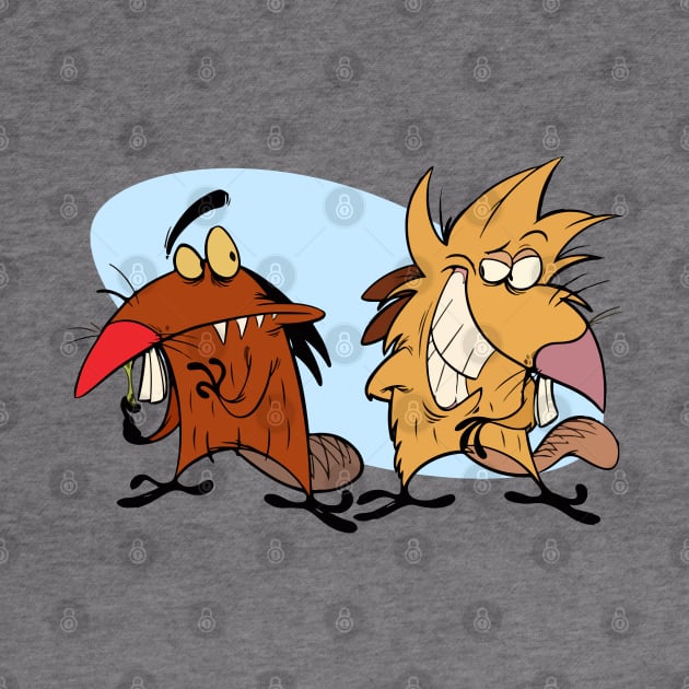 The Angry Beavers - brothers by TheAnchovyman